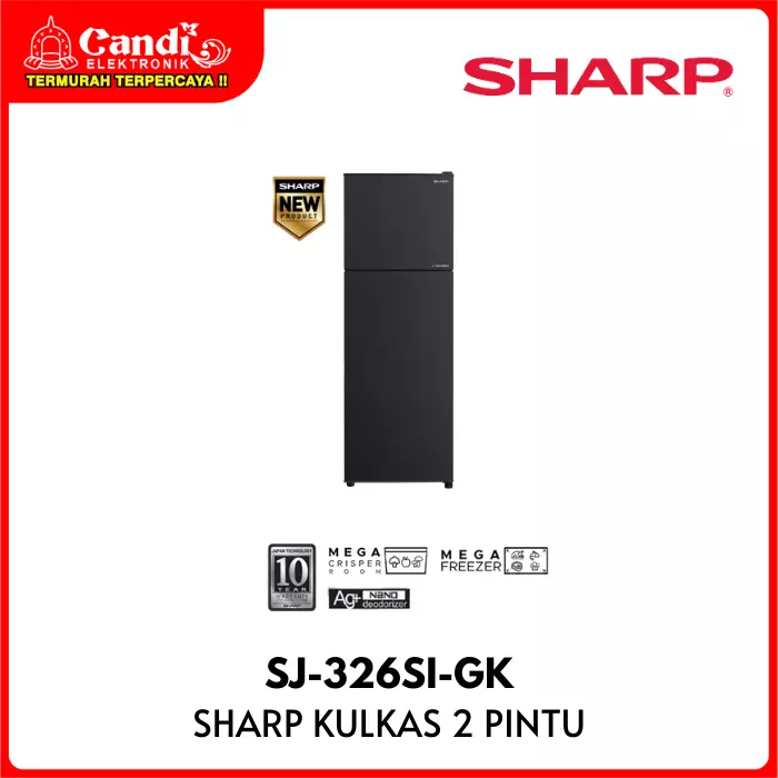 KULKAS 2 PINTU SHARP